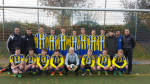 hinten v.l.: Trainer Andreas Tamm, Trainer Gerd Saige, Alexander Kebernik, Lukas Tamm, Tyron Scherer, Jan Watzl, Maik Bulling, Julian Ilg, Coner Becker, Meriton Salihi, Trainer Fabio Cariati, Trainer Zoran Micic vorne v.l.: Nikolas Barth, Tarik Özdemir, Florian Waibel, Tom Scheider, Marvin Schiele, Max Eckartsberg, Enes Halilovic, Max Stütz